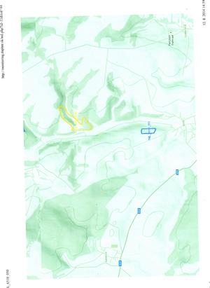 Bory - preskenovaná mapa